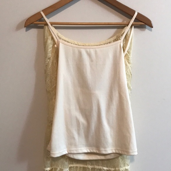 Lacy yellow blouse - Picture 4 of 4